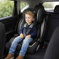 Дитяче автокрісло універсальне від 9-36кг із системою ISOFIX I/II/III група JOY SX-60325 Чорне з сірим