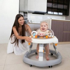 Ходунки дитячі з регулюванням висоти та коліщатками KAR74 Білі