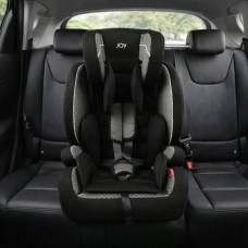 Дитяче автокрісло універсальне від 9-36кг із системою ISOFIX I/II/III група JOY SX16809 Чорне з білим