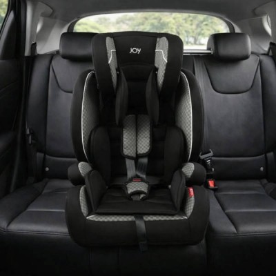 Дитяче автокрісло універсальне від 9-36кг із системою ISOFIX I/II/III група JOY SX16809 Чорне з білим