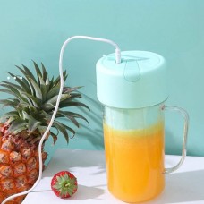 Портативний блендер Portable multifunctional cooking cup Блакитний