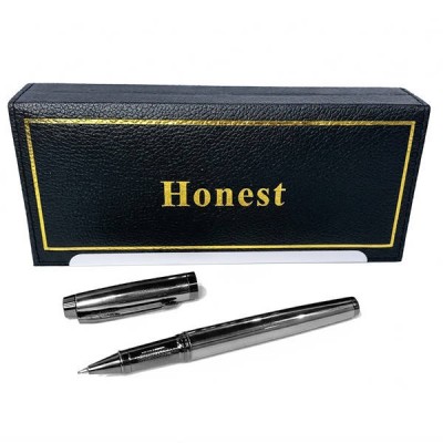Ручка кулькова металева в подарунковому футлярі Honest 906