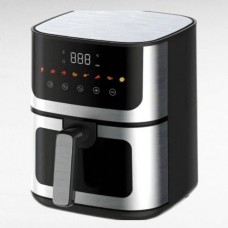 Аерофритюрниця з чашею з антипригарним покриттям 8л 4200Вт Rainberg RB-2268 Чорна