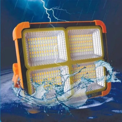 Портативна сонячна батарея універсальна для заряду Power bank Solar LED light D8