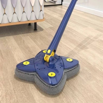 Змінна насадка-запаска для квадратної швабри Spin Mop 24х24см Сіра