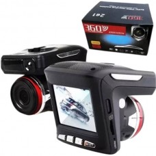 Автомобільний відеореєстратор з GPS-радар-детектором DVR X7 Чорний