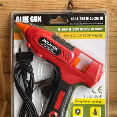 Термоклейовий пістолет glue gun AND 1982 Червоний з чорним