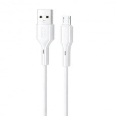 Кабель XO NB230 2.4A for Micro Білий