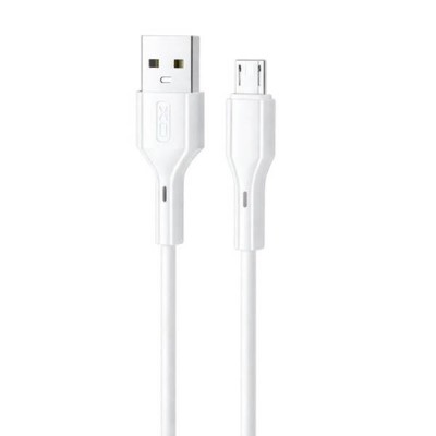 Кабель XO NB230 2.4A for Micro Білий