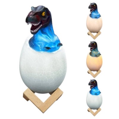 Ночник з підсвічуванням Динозавр в яйці Тиранозавр-рекс RGB USB Remote Dinosaur light