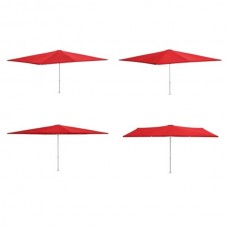 Парасолька універсальна 3*4м ART 3×4red Червоний