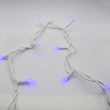 Гірлянда вулична 10м tring-Lights 100-B Білий провід, синє світло