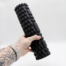 Ролик для йоги масажний 7*29см AND LY-1071 Чорний