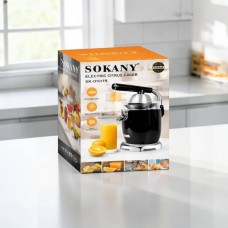 Соковитискач електричний для цитрусових 45Вт Sokany SK‑01019 Чорний