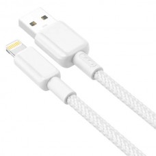 Кабель XO NB249 5A Lightning Білий