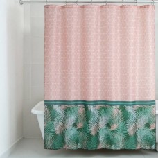 Фіранка-шторка для душу 180*180см Shower curtain W-5 Зелене листя
