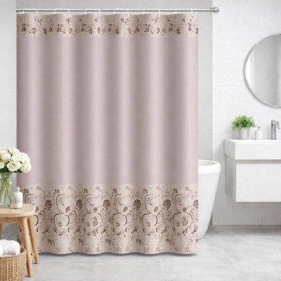 Фіранка-шторка для душу 180*180см Shower curtain W-5 Коричнева