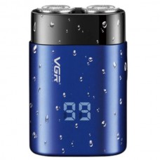 Електробритва акумуляторна роторна VGR V-347 BLUE Синя