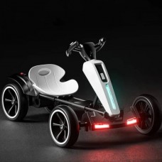Електрокарт акумуляторний Bambi складний дитячий M-6277 EBR-3 Білий