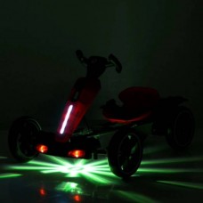 Електрокарт акумуляторний Bambi складний дитячий M-6277 EBR-3 Червоний