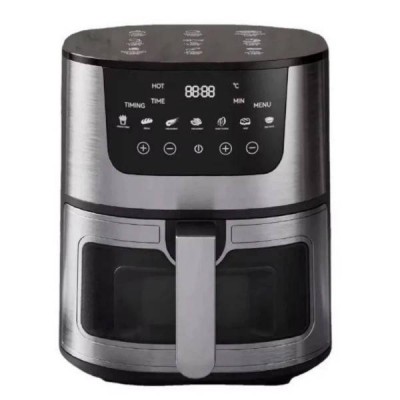 Аерофритюрниця 2400W 7л AIR FRYER Чорна