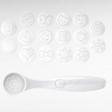 Набір трафаретів для декорування напоїв та страв MAGIC SPICE SPOON Білий