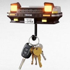 Тримач настінний для ключів Авто з підсвічуванням фар Trueno Чорний