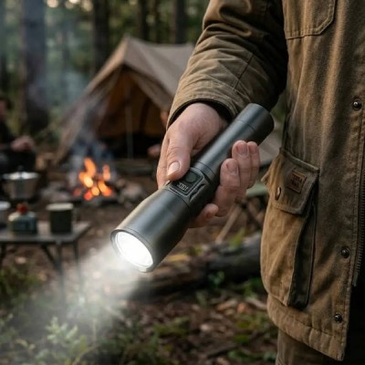 Ліхтарик ручний акумуляторний BL CB X86 Чорний
