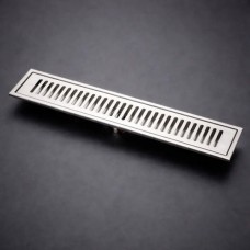 Трап-душові грати напольні металеві floor drain AND YLN7237-30 Сіра