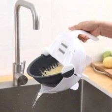 Багатофункціональна овочерізка 9в1 кругла Hand-Held Біла