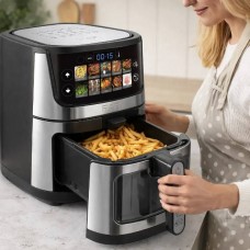 Аерогриль 9л 1950Вт Air Fryer RAF R.50002 Сірий із чорним
