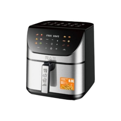 Аерогриль 8л 1700Вт+500Вт Air Fryer RAF R.5388 Чорний