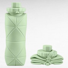 Пляшка для води силіконова складана 600мл