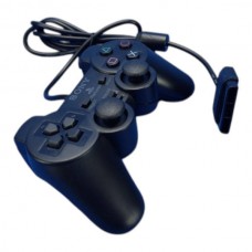 Джойстик бездротовий PS2 Чорний