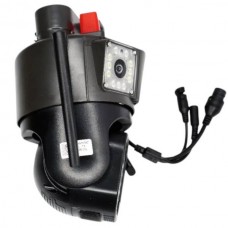 Камера відеоспостереження поворотна з сиреною WIFI ptz Dual lens camera AND V35 Чорна
