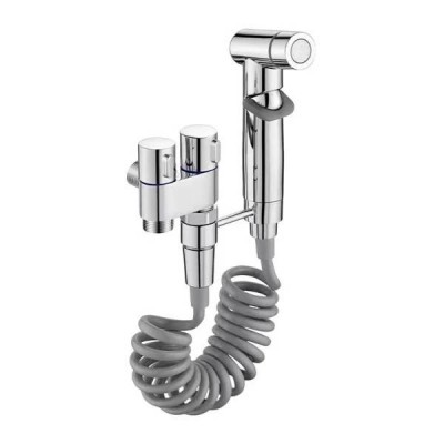 Змішувач ручний гігієнічний розпилювач для біде AND1595 Світло-сірий