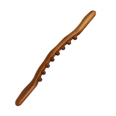Дренажний масажер для тіла одинарний Темне дерево