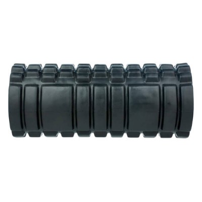 Ролик для йоги масажний (спина та ноги) OSPORT 14*33см Чорний