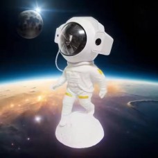 Проектор-космонавт на місяць various nebula effects білий