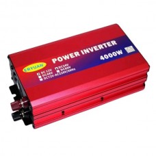 Перетворювач напруги з 12V 4000W з дисплеєм EY-4000W EYURAN LCD SMART Червоний