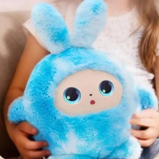 Іграшка м'яка інтерактивна зі штучним інтелектом Smart AI Plush BB1882F-89 Блакитна з вушками