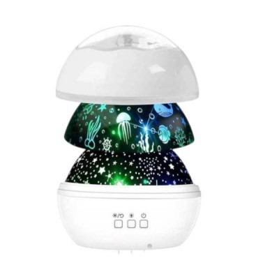 Ночник-проектор зоряного неба Projection Lamp Master-5 Білий
