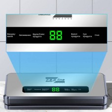 Вакуумний пакувальник із сенсорним дисплеєм 200Вт Zepline ZP-00358 Сірий