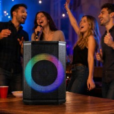 Bluetooth-колонка акумуляторна USB, TF-карта, AUX 40Вт Gedi-923 Чорна