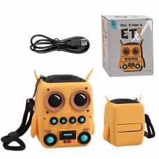 Колонка бездротова акумуляторна Робот Bluetooth C 76145 Жовтий