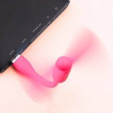Міні-вентилятор для ноутбука, повербанка та ПК у USB Рожевий