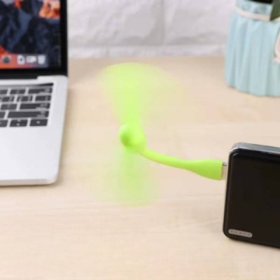 Міні-вентилятор для ноутбука, повербанка та ПК в USB.