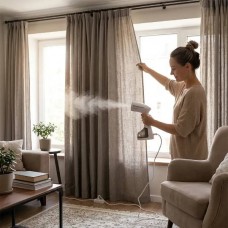 Відпарювач ручний вертикальний Domotec MS 5363 Білий
