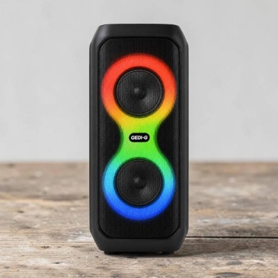 Bluetooth-колонка акумуляторна USB, TF-карта, AUX 10Вт Gedi-2413 Чорна