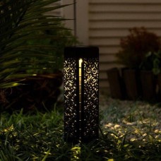 Набір садових декоративних світильників 4шт garden light 10 Чорні